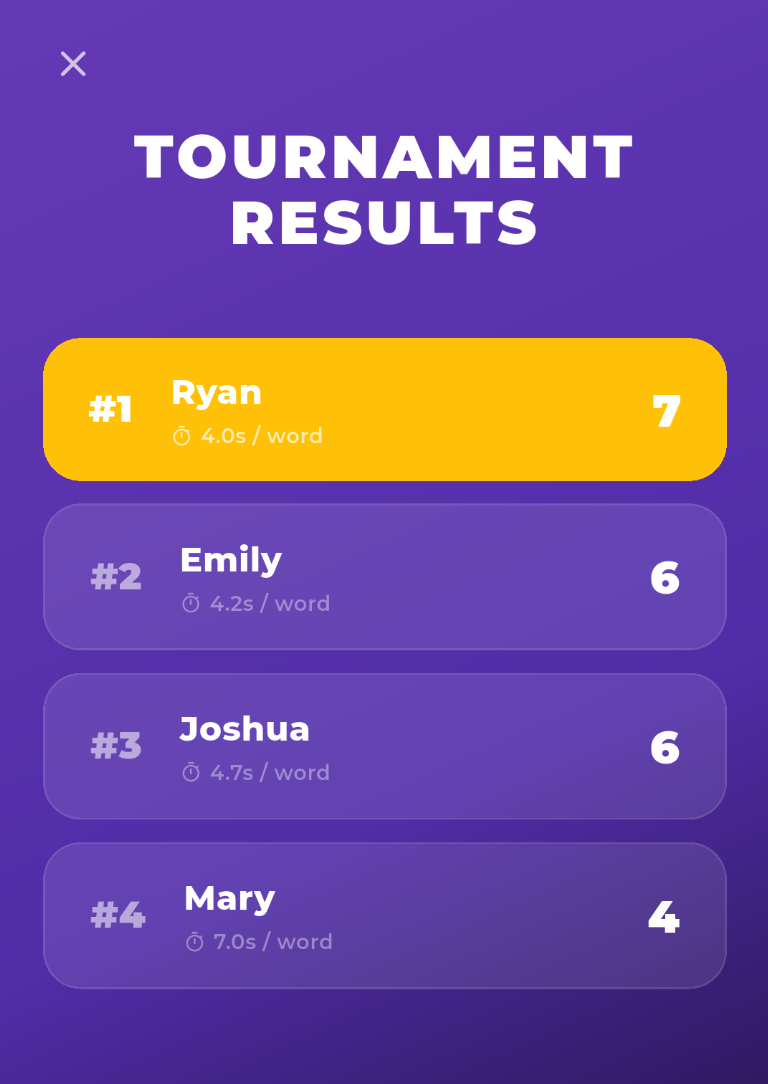 Tournament Mode